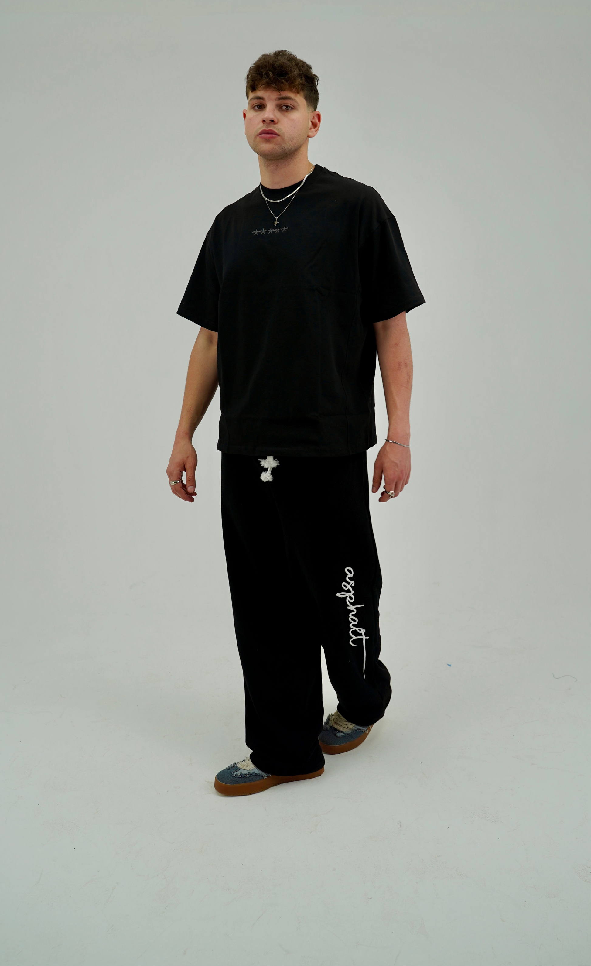 BLACK ASPHALT SWEATPANTS
