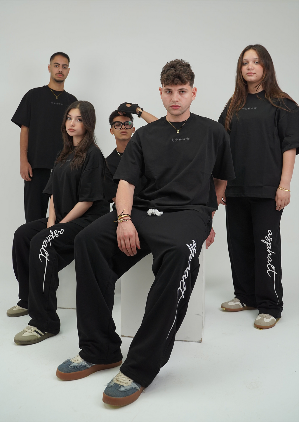 BLACK ASPHALT SWEATPANTS