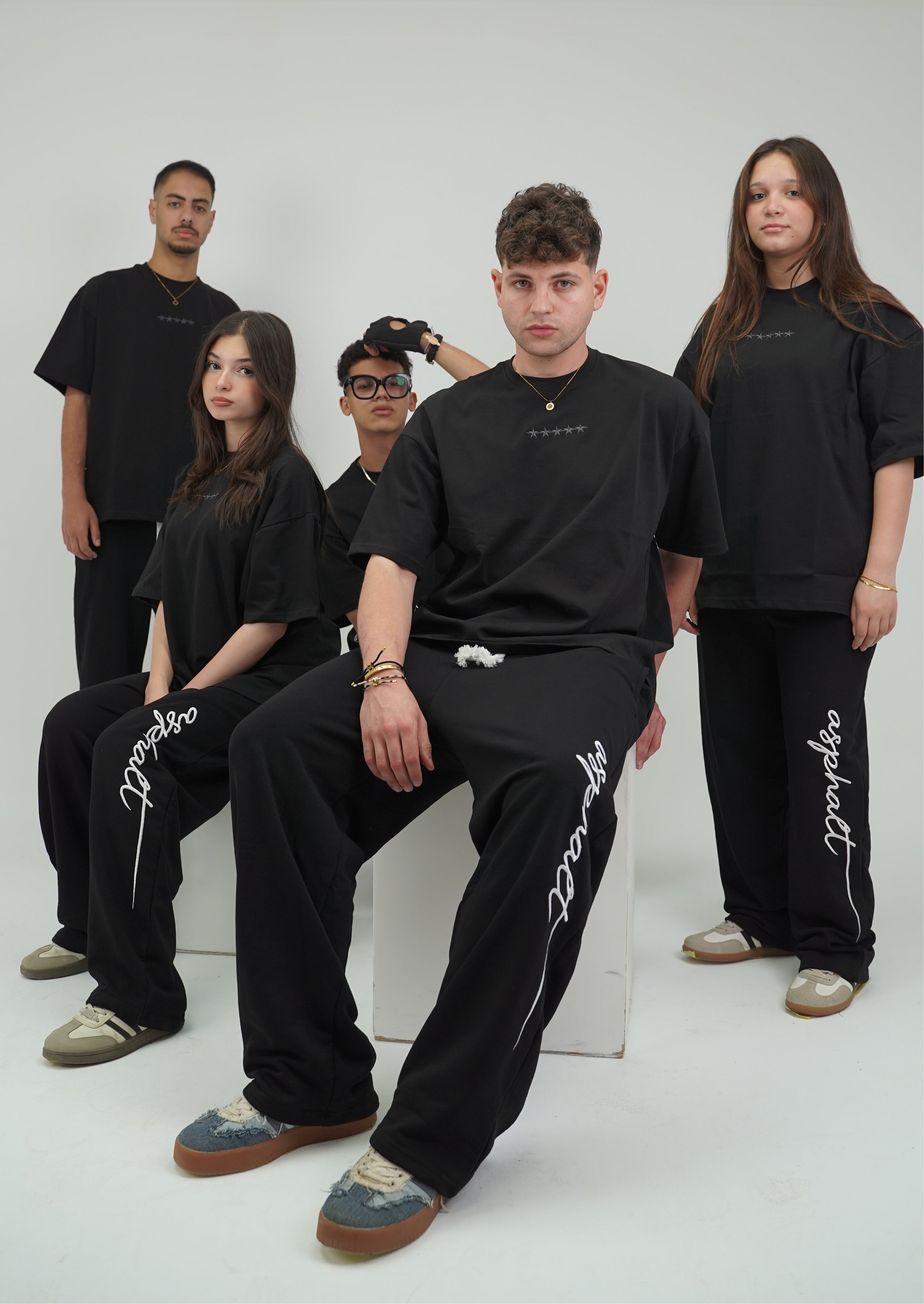 BLACK ASPHALT SWEATPANTS